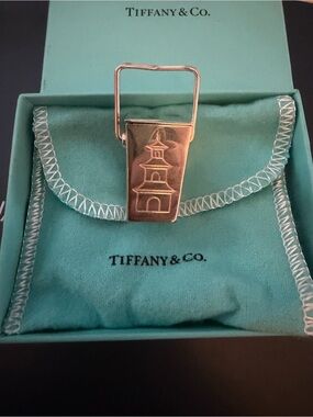 Tiffany & Co Chinese Takeout Box Sterling Silver (925) Retired Vintage Pillbox